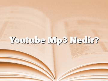 Youtube Mp3 Nedir?